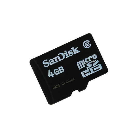 SDSDQ-004G SanDisk | 4GB microSDHC Class 4 Memory Card