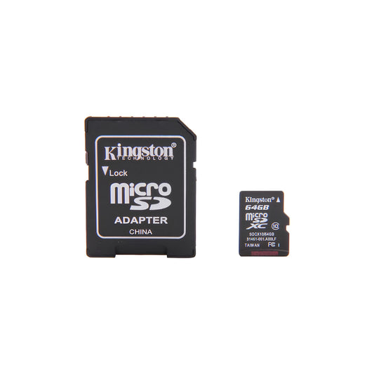 SDCX10/64GB Kingston | 64GB MicroSDXC Memory Card SDCX10 Class 10 Flash Card