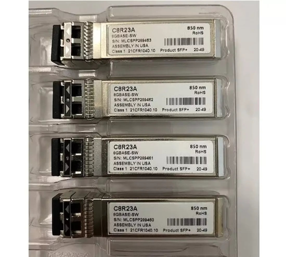 C8R23A HPE | MSA 2040 8GB SW FC SFP 4 Pack Transceiver