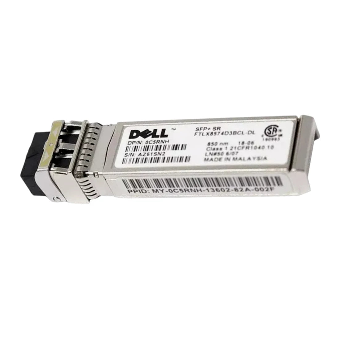 407-BBCN Dell | 1000BASE-SX 10GBASE-SR SFP+ Transceiver