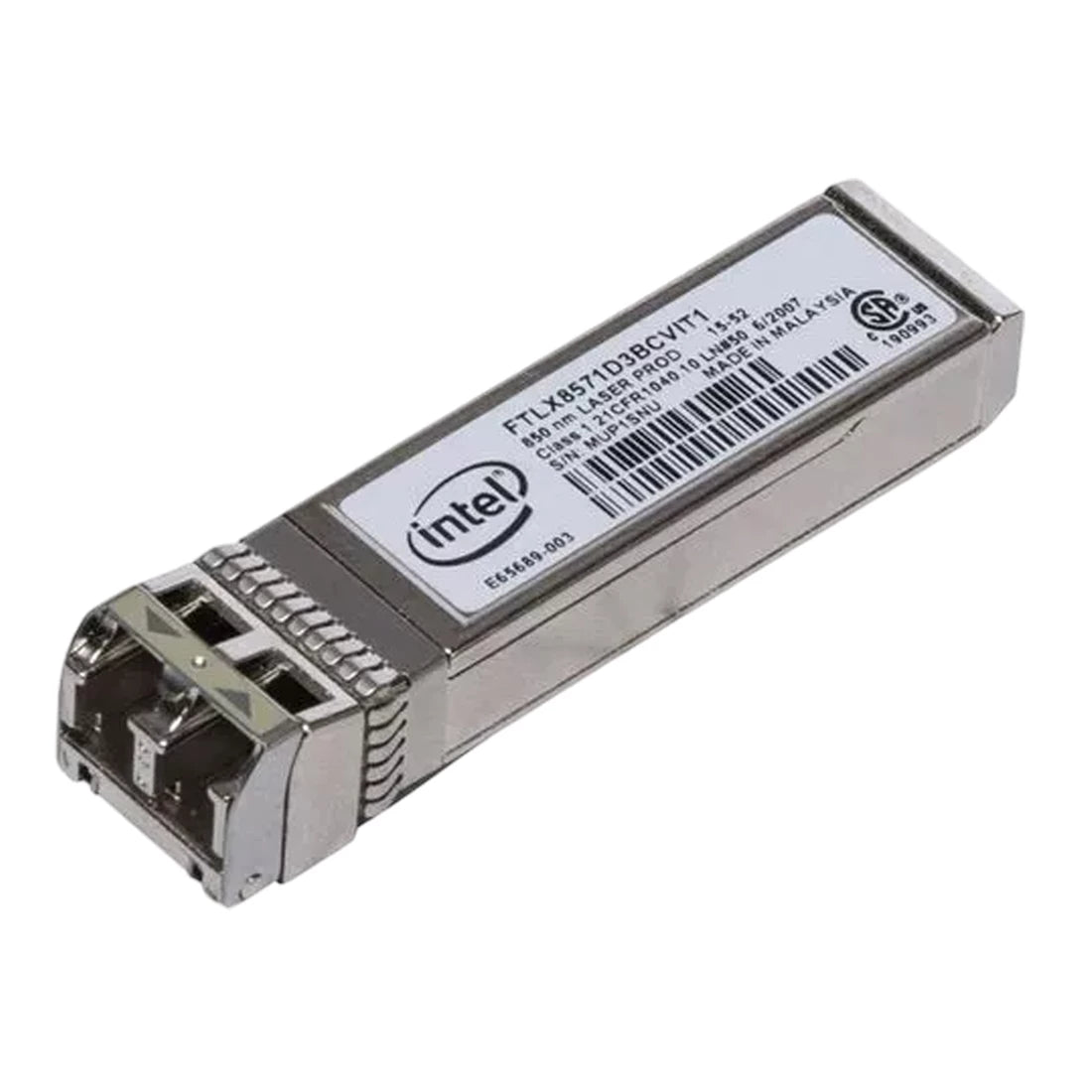 FTLX1471D3BCVIT1 Intel | Dual Rate 10GBase-LR 1310nm SFP+ Optical Transceiver F/s