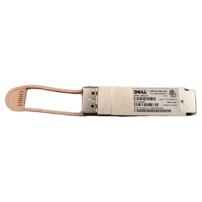 4WJ41 Dell | QSFP-100G-SR4 QSFP28 100Gbps SR4 MMF MPO-12 Transceiver