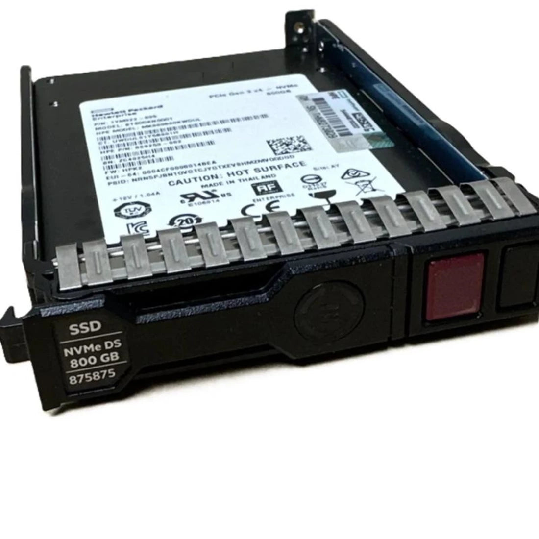 875875-001 HPE | Mixed Use SSD 800 GB Pci Express 3.0 X4 (NVMe)