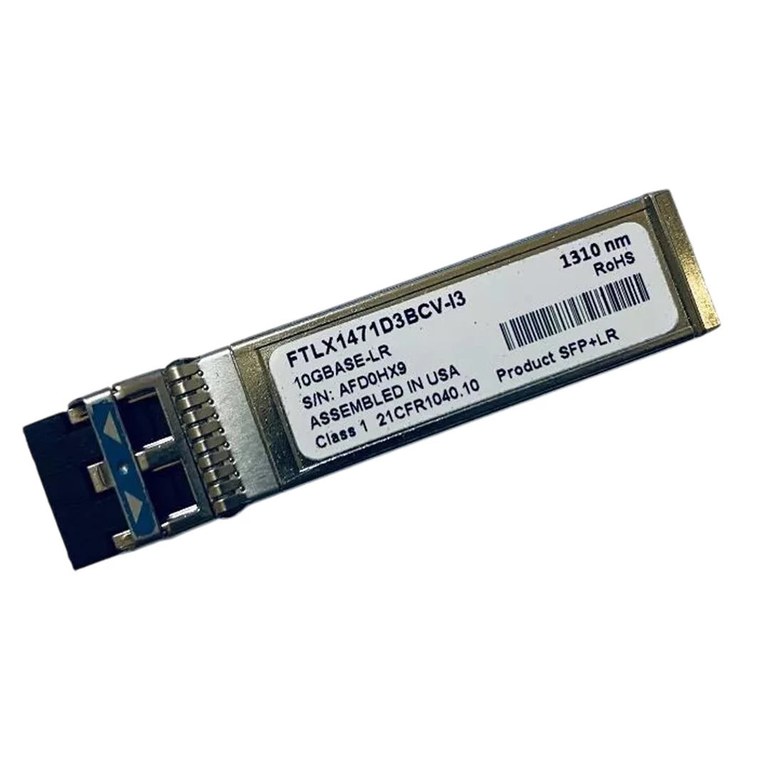 FTLX1471D3BCV-I3 Intel | Dual Rate 10GBase-LR 1310nm SFP+ Optical Transceiver F/s