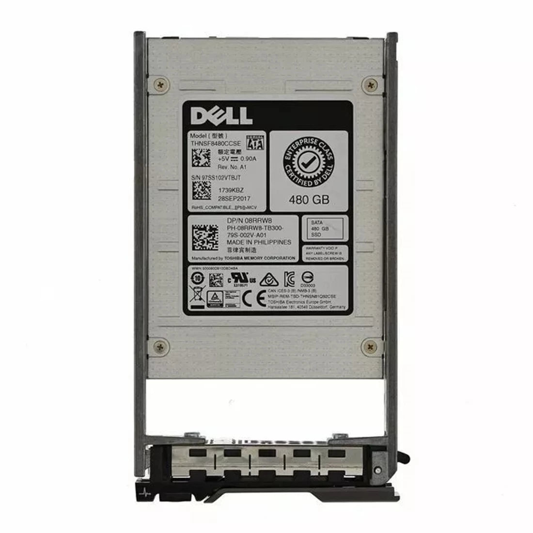 8RRW8 Dell | 480Gb SATA Read Intensive 6Gbps 2.5" SSD