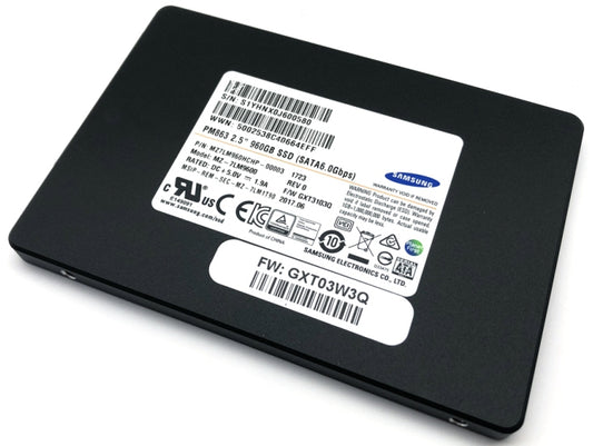 MZ-7LM9600 Samsung | PM863 960GB SATA 6Gbps 2.5inch SSD