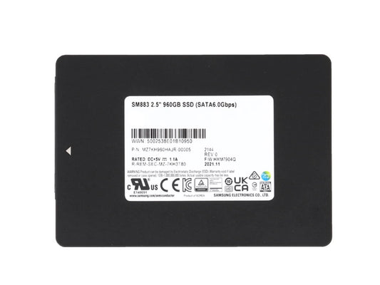 MZ7KH960HAJR Samsung | SM883 SSD 960GB SATA 6Gb/s