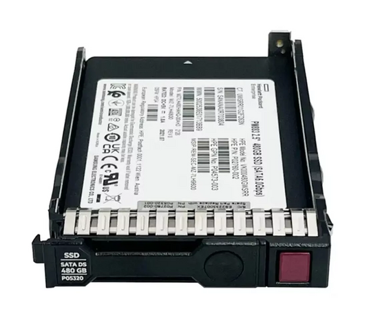 P02760-002 HPE | Read Intensive 480Gb SATA 6g SFF DS SSD