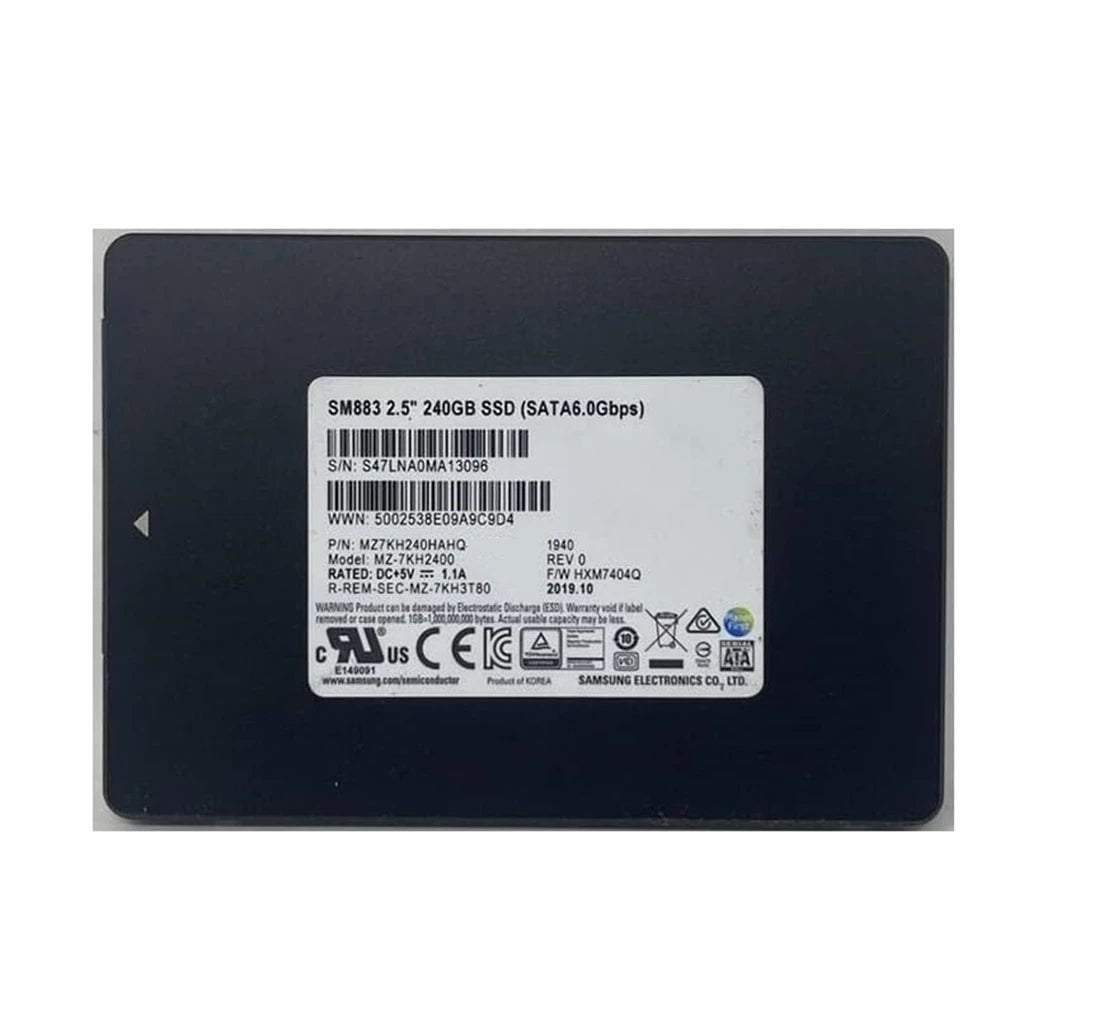 MZ7KH240HAHQ Samsung | SM883 SSD 240 GB SATA 6Gb/s