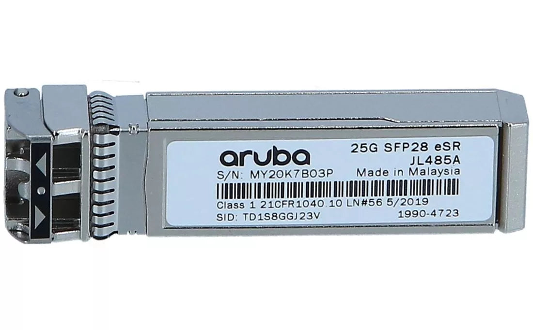 JL485-61001 HPE | Aruba 25g SFP28 LC ESR 400m MMF Transceiver