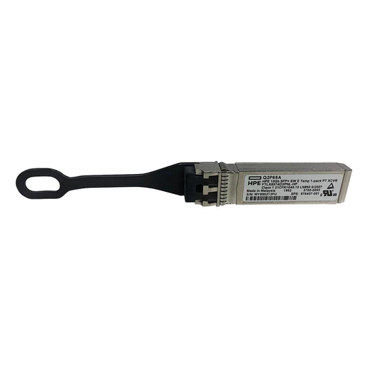 878407-001 HPE | 10GbE SFP+ SW Extended Temp Transceiver with Pull Tab