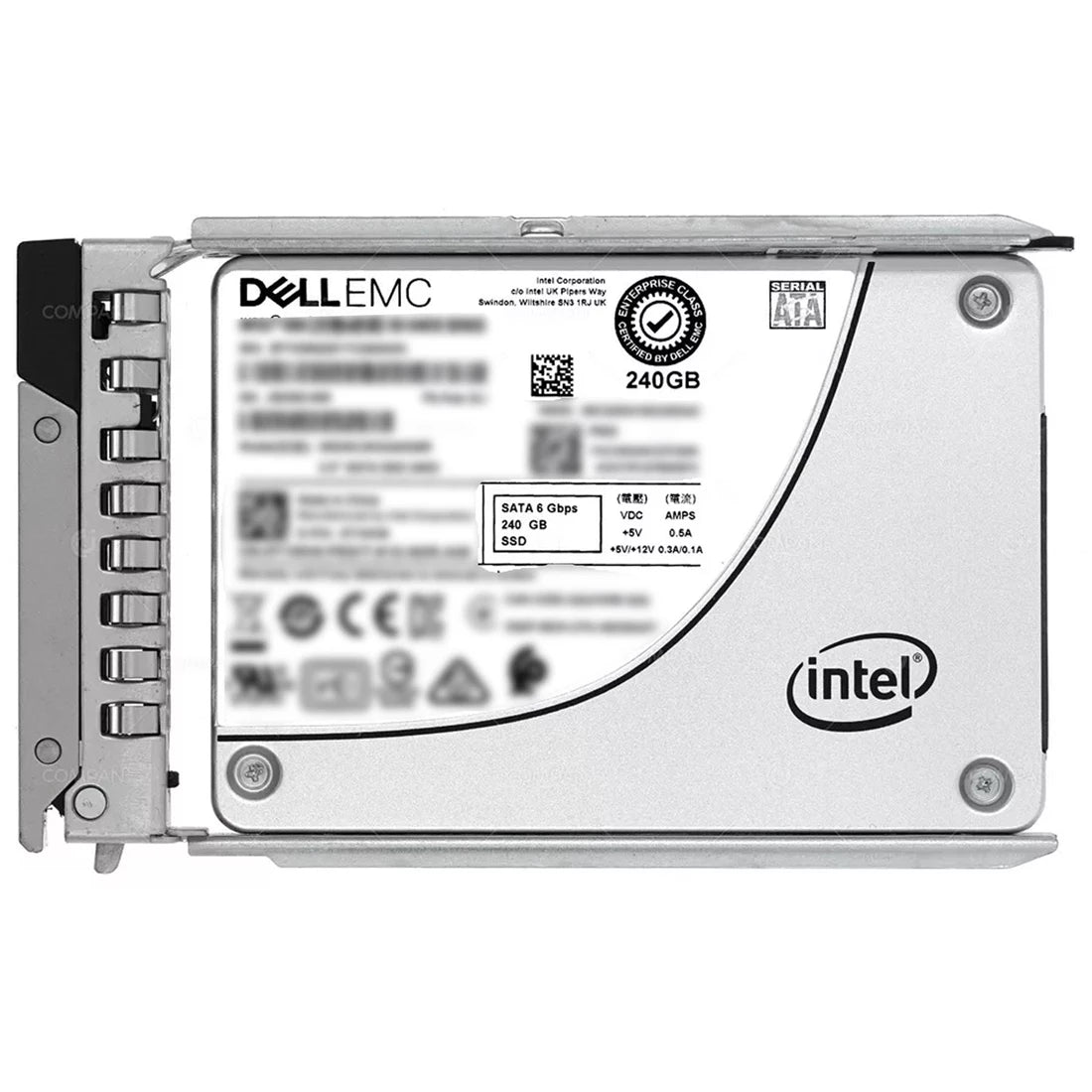 H6H4J Dell | 240GB SATA-6Gbps 512e Mixed-Use TLC 2.5" SSD With Tray