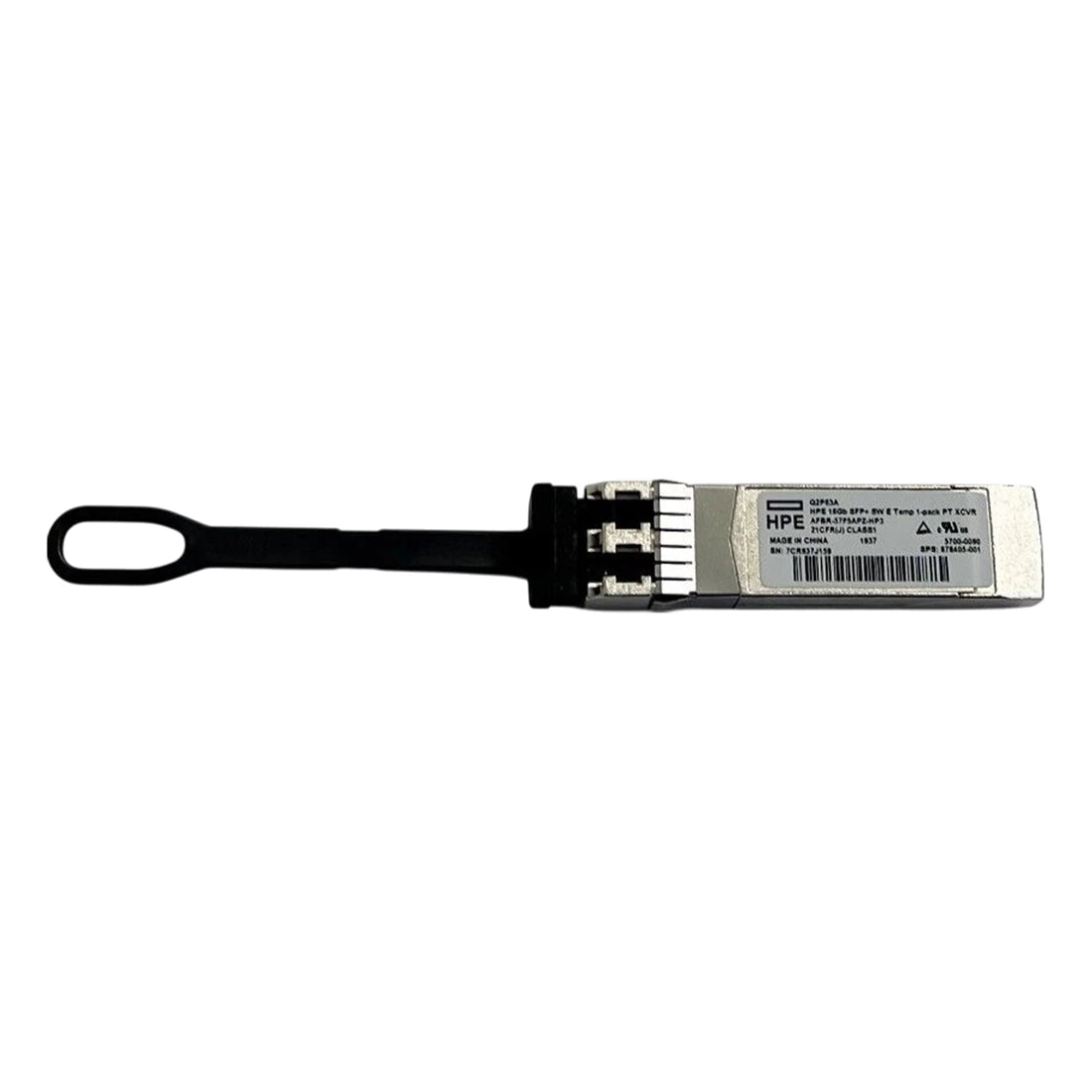 P10799-001 HPE | 16GB SFP+ Short Wave Extended Temperature 1-Pack Pull Tab Optical Transceiver