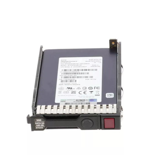 875509-B21 HPE | Read Intensive SSD 480 GB SATA 6Gb/s