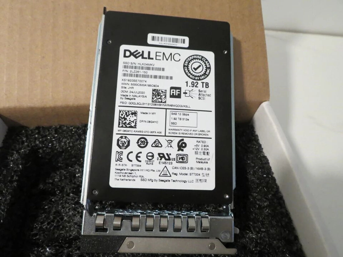 8G4YC Dell | 1.92TB SSD SAS RI 12Gbps Hot-Plug Drive with 14G Kit