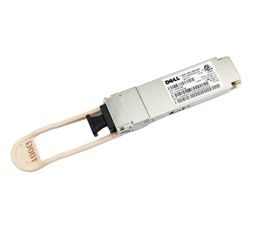 019-078-058 Dell | 100GbE QSFP28 SR4 85C MPO MMF Networking Transceiver