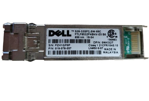 019-078-057 Dell | 32GB Transceiver SFP Module