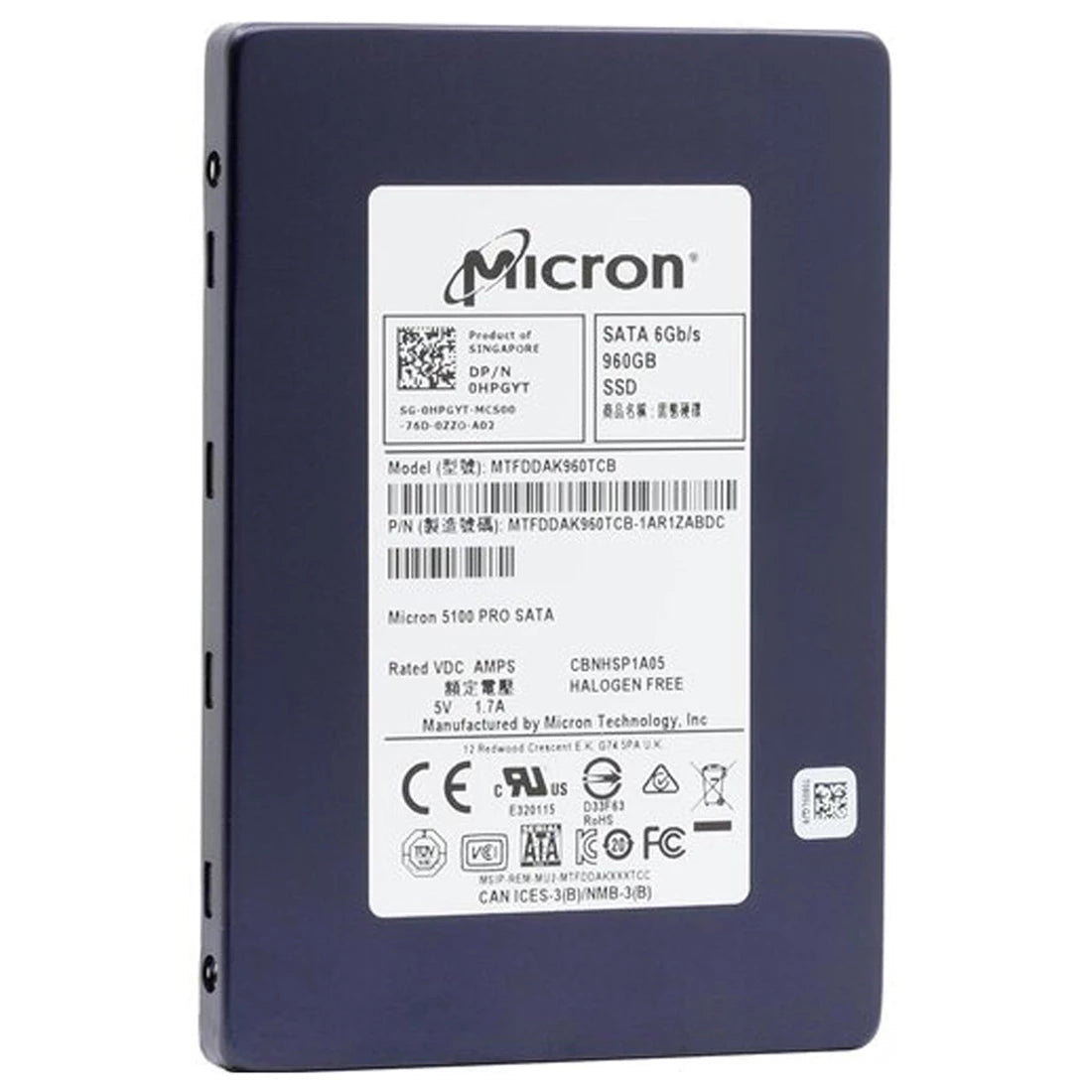 HPGYT Dell | 960GB 2.5inch SATA-6Gbps Enterprise SSD