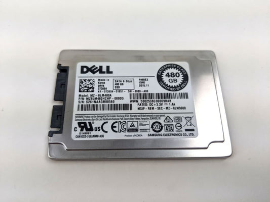 MZ8LM480HCHP-000D3 Samsung | 480GB SATA 6Gbps 1.8inch MLC SSD