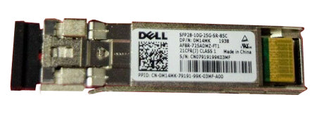 M14MK Dell | 10/25GbE Dual Rate SFP28 SR 85C Transceiver