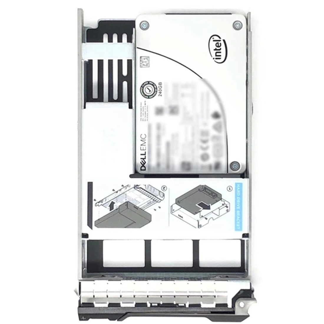 NFVVT Dell | 240GB SATA-6Gbps Mix Use TLC 512e 2.5in Solid State Drive in 3.5in Hybrid Carrier