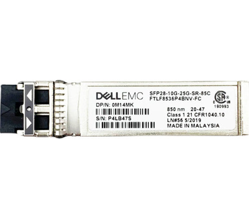 FTLF8536P4BNV-FC Dell | 10/25GbE Dual Rate SFP28 SR 85C Transceiver