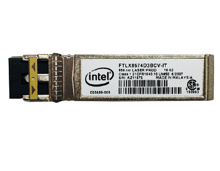 AFBR-710DMZ-IN1 Intel | 1G/10G 850nm Multimode Datacom SFP+ Transceiver