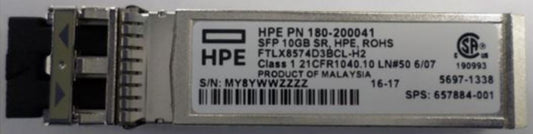 FTLX8574D3BCL-H2 HPE | 10GB SFF SFP Tranceiver Lucent ConneCTOr