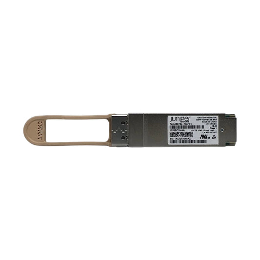 740-058734 Juniper Networks | 100GBASE-SR4 QSFP28 pluggable module support only Ethernet rate