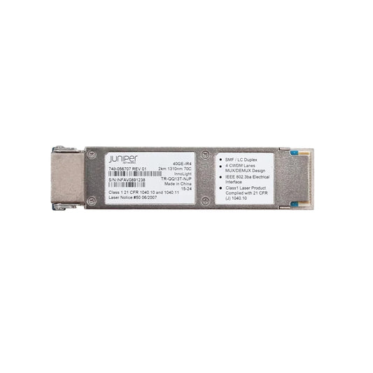 740-056707 Juniper Networks | QSFP+ 40GBASE-LR4 40 Gigabit Optics for Up to 1 km Transmission over SMF