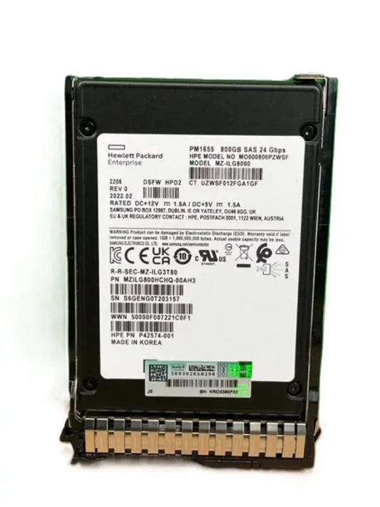 MO000800PZWSF HPE | Mixed Use SSD 800 GB SAS 12Gb/s
