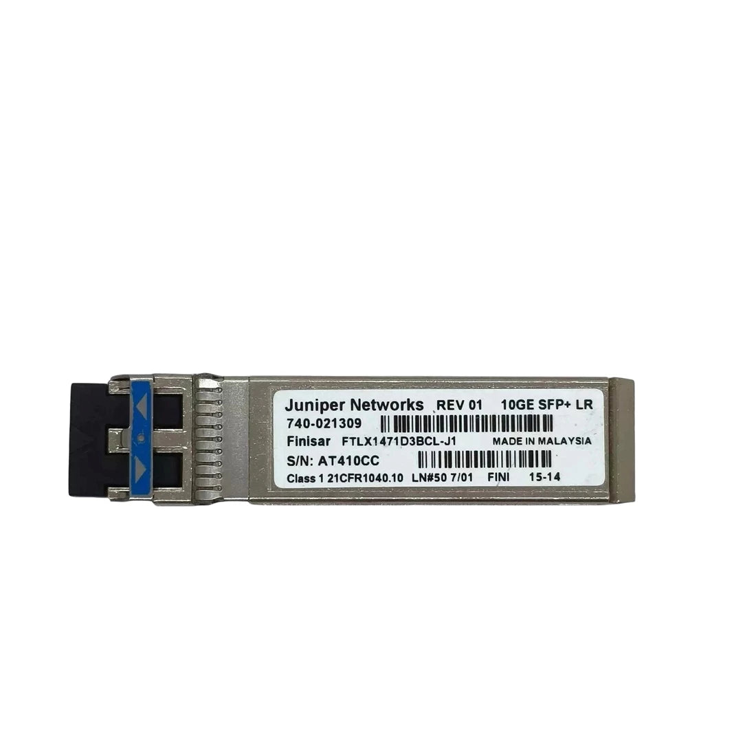 740-021309 Juniper Networks | 10GBASE-LR Ethernet SFP+ LR 1310nm 10km SMF Transceiver Type 2