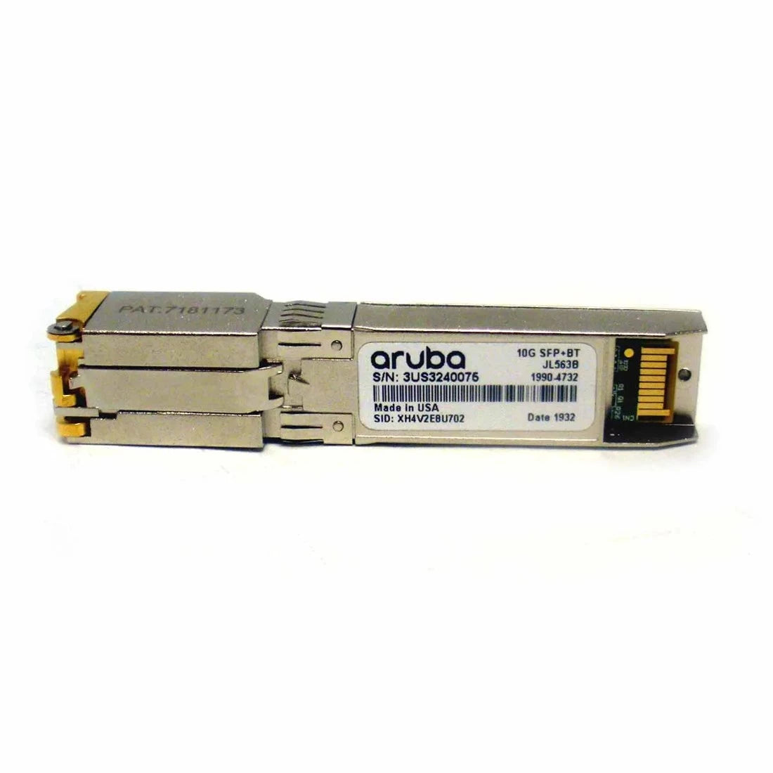 JL563B HPE | Aruba Cat6A SFP+ 10 GigE Transceiver Module