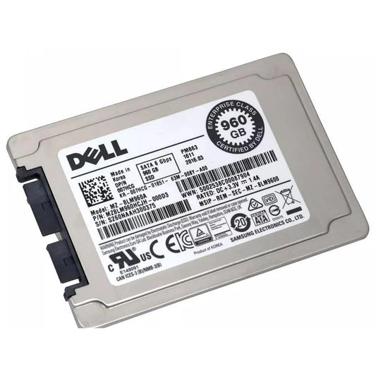 07HCG Dell | 960GG PM863 1.8inch Micro SATA-6Gbps SSD