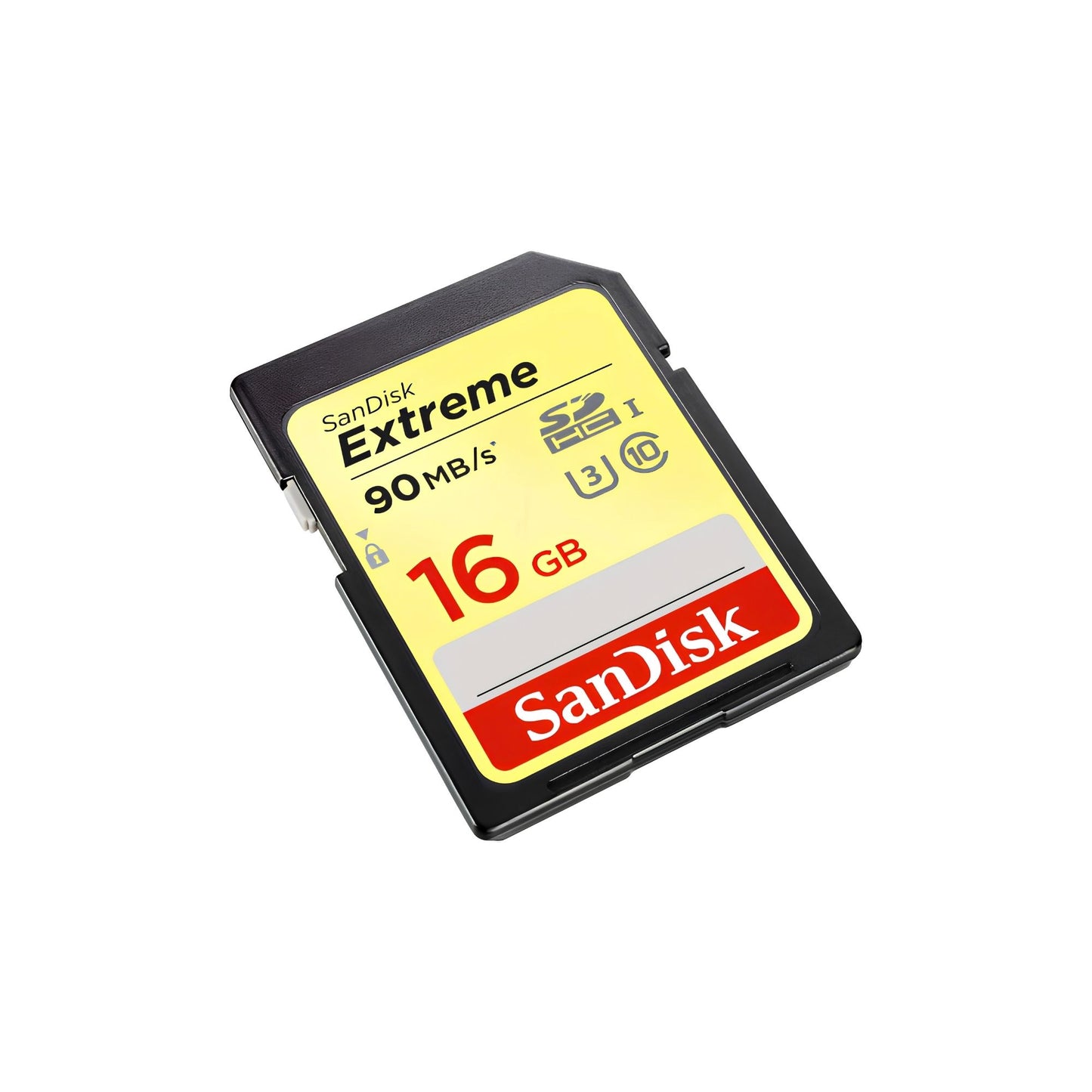 SDSDXNE-016G-GNCIN SanDisk | 16GB Extreme SDHC UHS-I/U3 Class 10 Memory Card, Speed Up to 90MB/s
