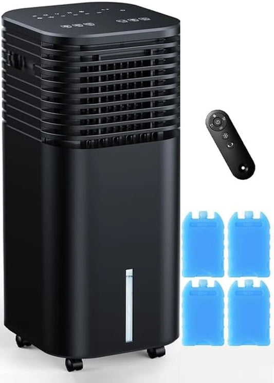Compact Windowless Air Conditioner – 4 Modes, Remote & 20-Hour Timer