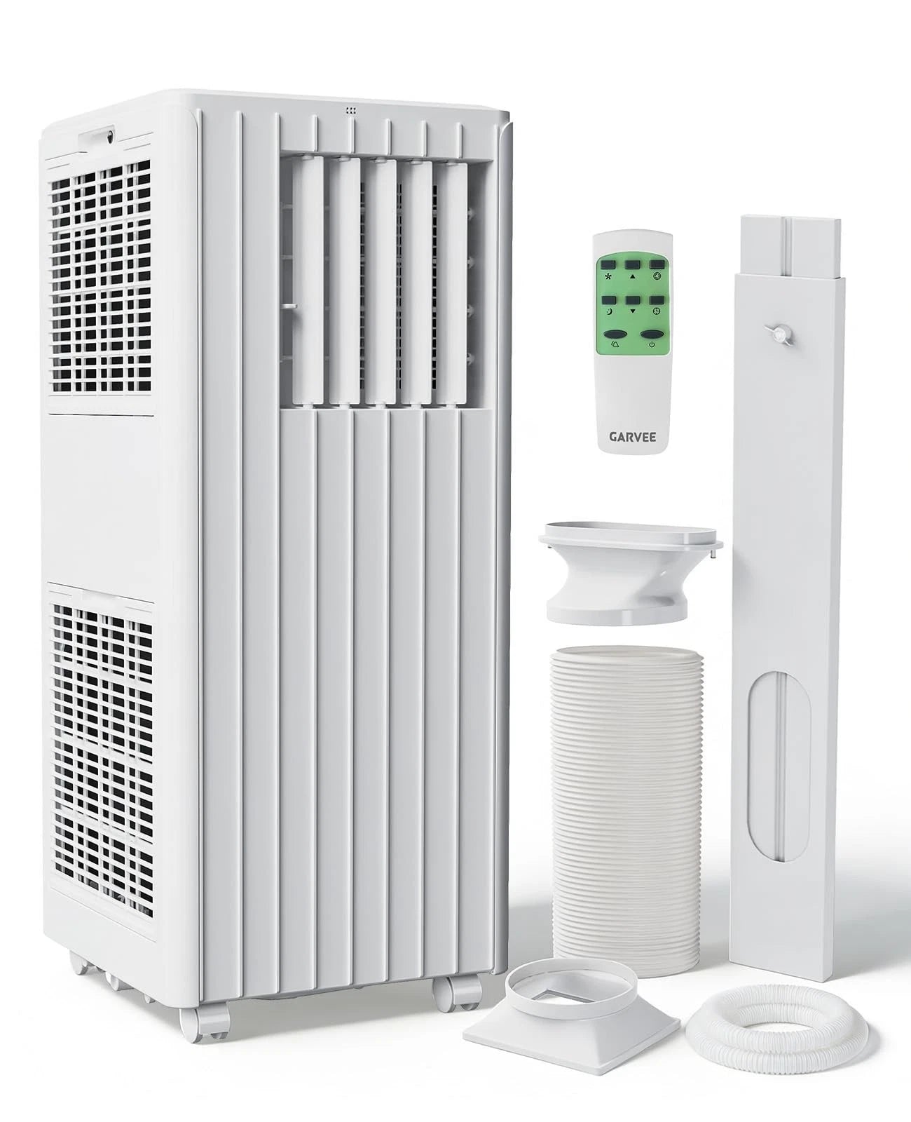 Garvee 8,000 BTU Portable Air Conditioner – 3-in-1 Cooling, Dehumidifier & Fan