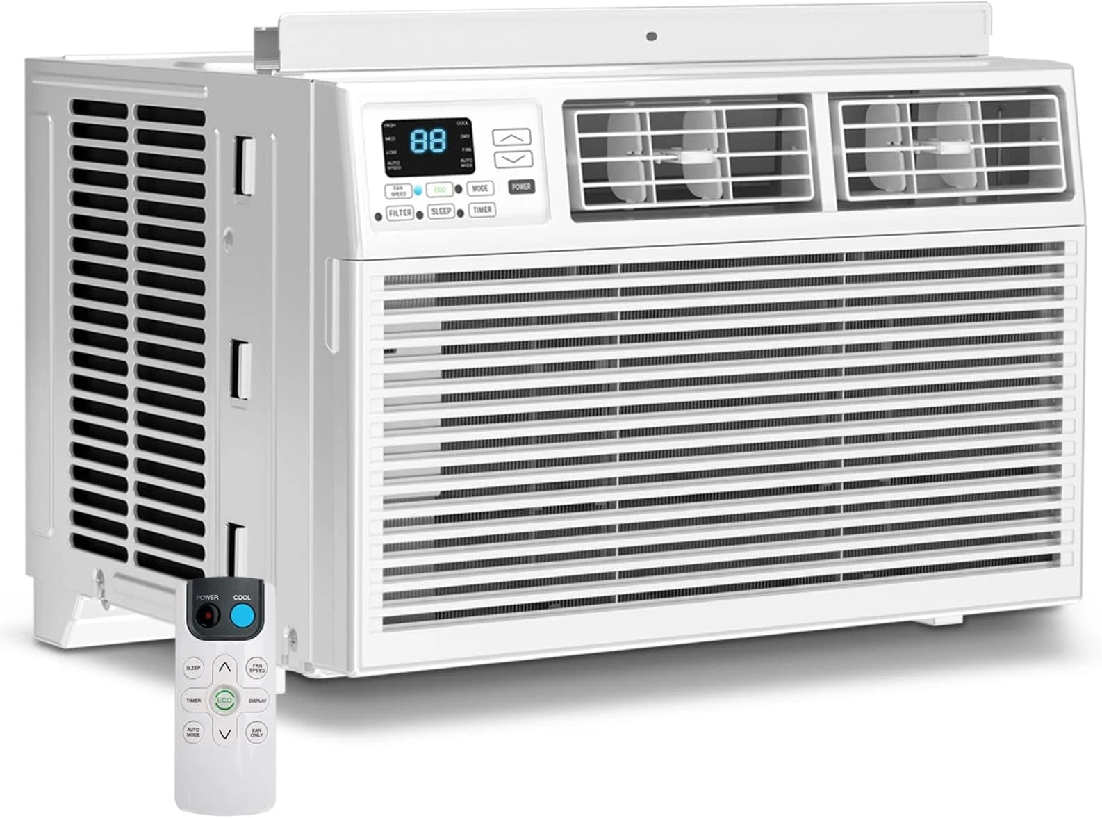Electactic Window Air Conditioner – 8,000 BTU Window AC Unit