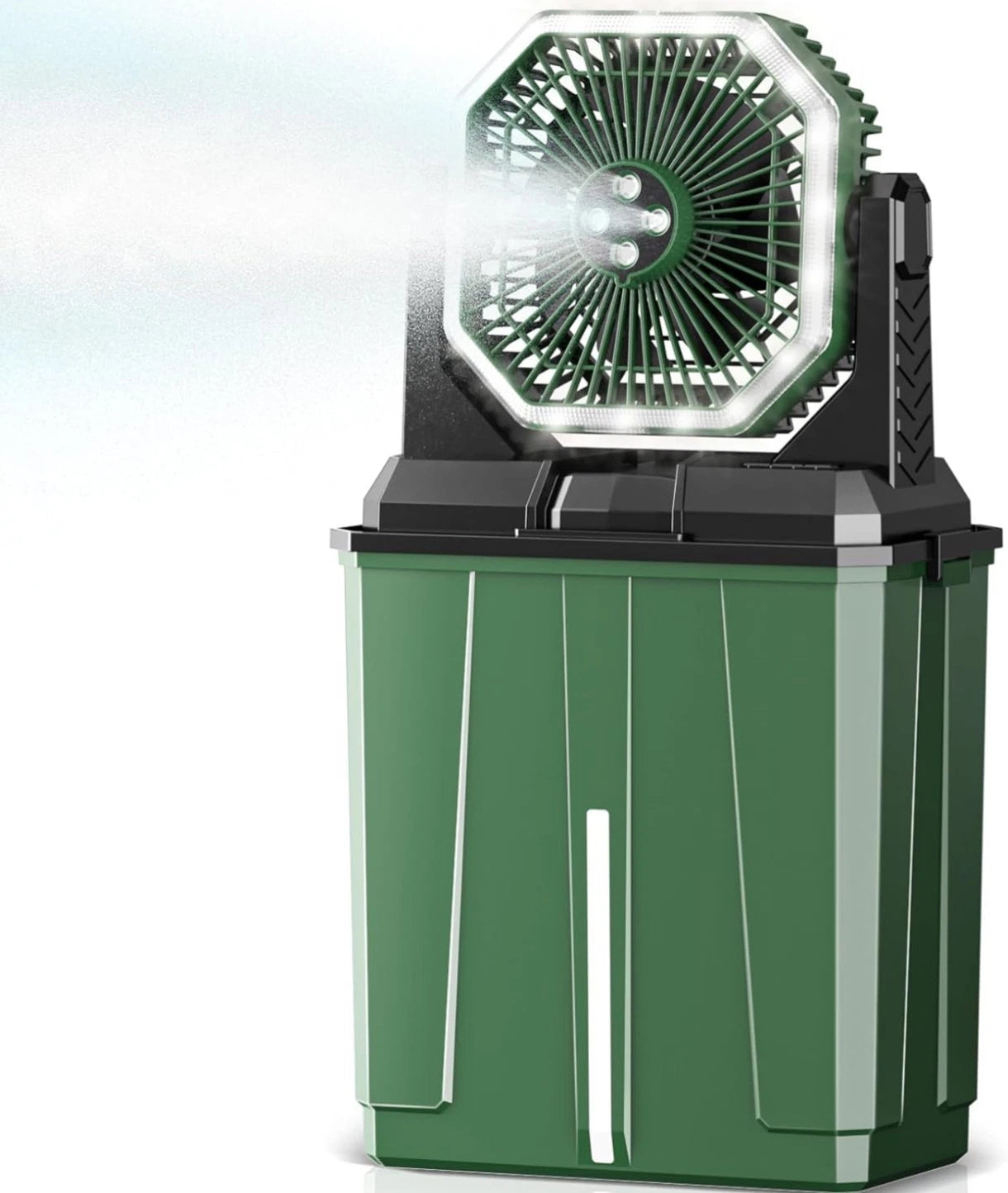Coolice Camping Bucket Misting Fan – 24000mAh with 8L Water Tank
