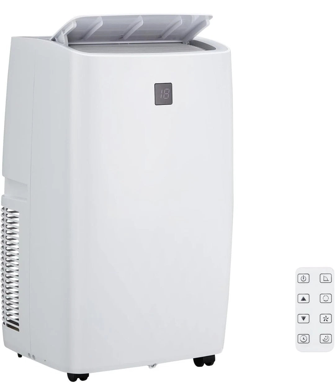 14,000 BTU Portable Air Conditioner – 3-in-1 with Remote & Window Kit
