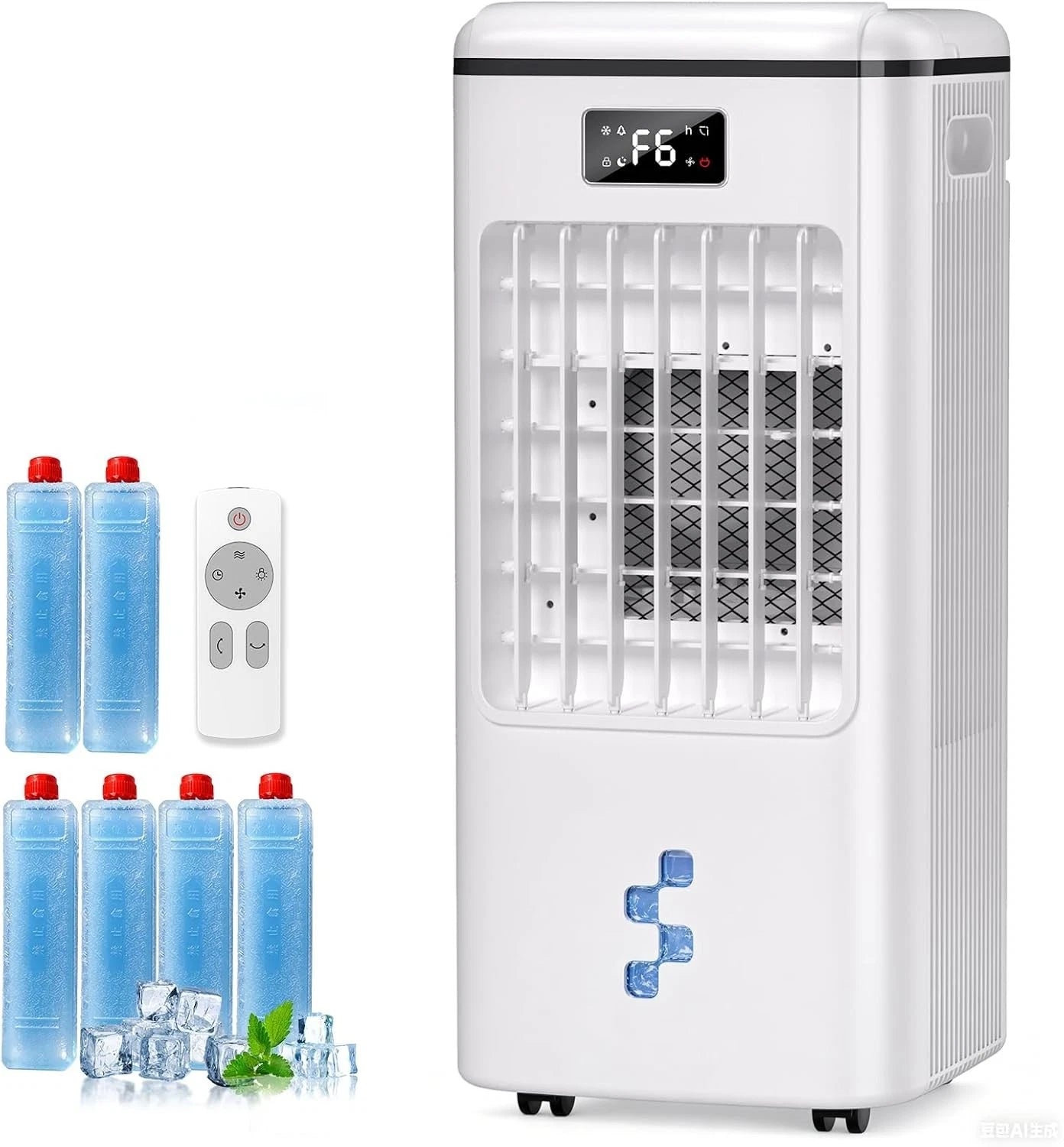Portable Air Conditioner 4-in-1 Evaporative Air Cooler