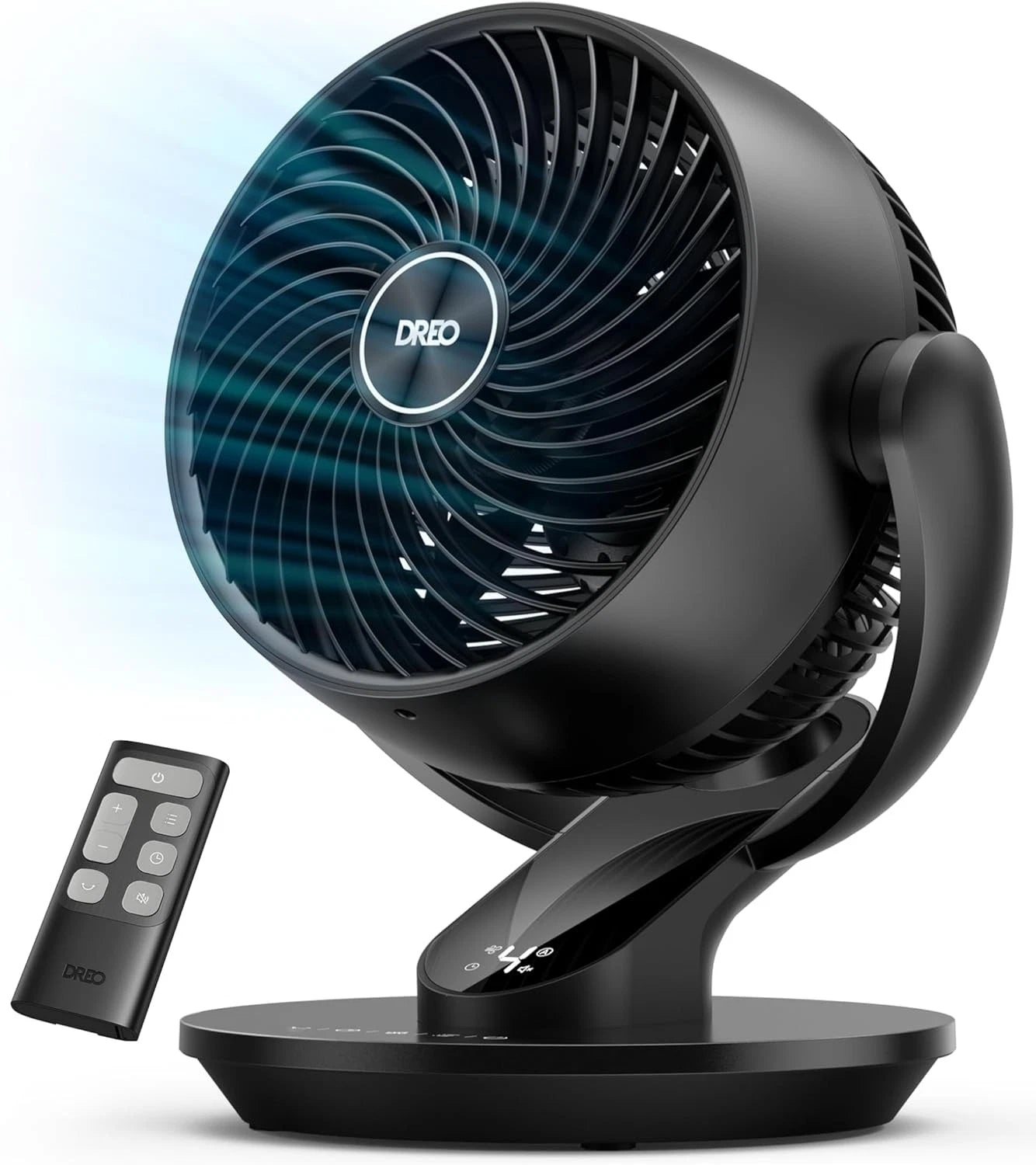 Dreo 13" Small Air Circulator Table Oscillating Fan with Remote