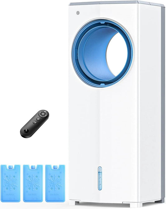 Bladeless Windowless Air Conditioner – 4 Modes, 3 Speeds & Remote Control