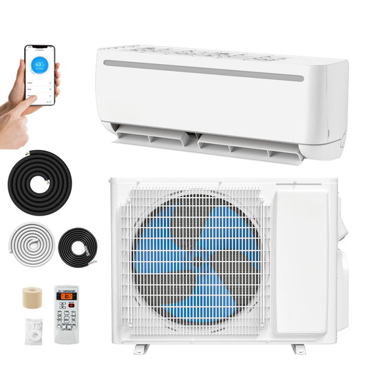 Brezelge 24,000 BTU Mini Split Air Conditioner & Heat Pump – 220V