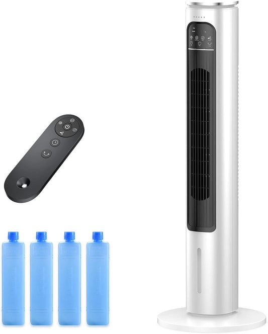 Compact Windowless Air Conditioner with Remote – 4 Modes