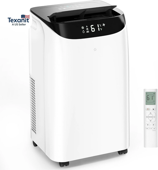 12,000 BTU Portable Air Conditioner – Free-Standing AC Unit